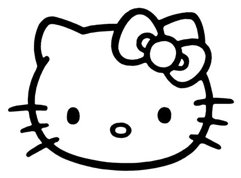 Hello Kitty Face | Hello Kitty Birthday 2 | Pinterest | Hello kitty, Kitty and Template