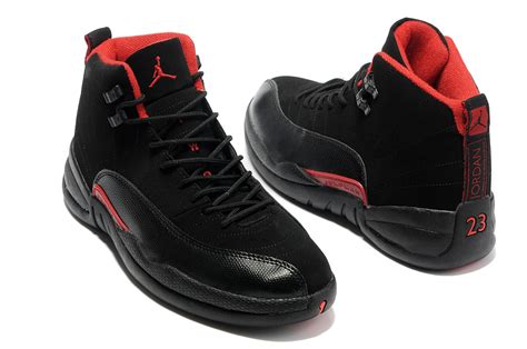 New Nike Air Jordan Retro 12 Black Red Shoes [NAJ323] - $80.00 : Kobe ...