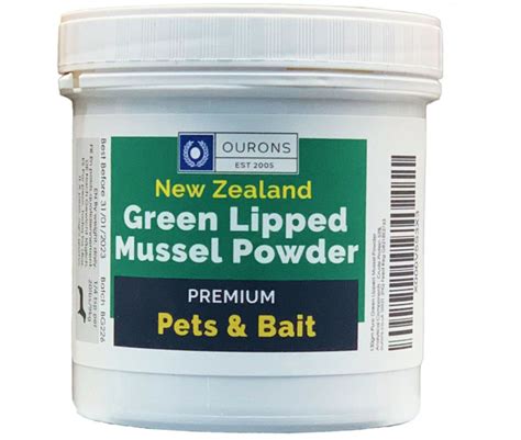 Green Lipped Mussel Powder For Dogs – 130g – Ourons Ltd