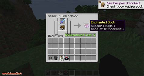 Grind Enchantments Mod (1.19.3, 1.18.2) - Disenchant & Transfer ...