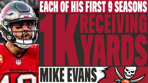 Tampa Bay Buccaneers WR Mike Evans Extends NFL Record with 9th Straight 1,000-Yard Season