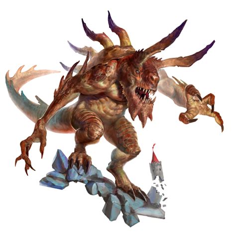 Tarrasque - Pathfinder 2E PFRPG DND D&D 3.5 5E d20 fantasy | Monster artwork, Creature concept ...