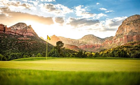 Sunset at Seven Canyons Golf Club in Sedona, AZ. I took this on 6/19 ...