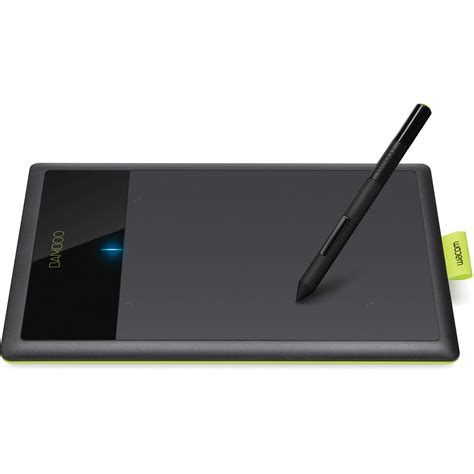 Wacom Bamboo Connect Digital Tablet (Black/Green) CTL470 B&H