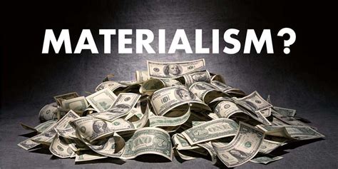 Materialism In Society . | Wrytin