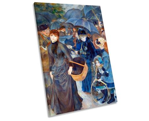 Pierre-auguste Renoir the Umbrellas Picture CANVAS WALL ART - Etsy