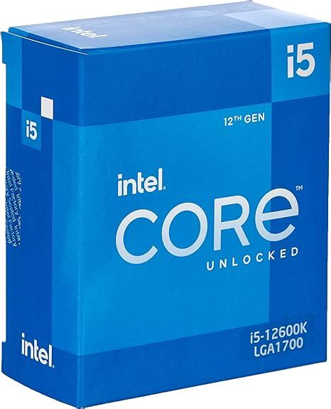 Intel i5-12600K CPU 3.7GHz (4.9GHz Turbo) 12th Gen LGA 1700 Alder Lake ...