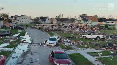 Aerial: Neighborhood Reduced to Rubble - Videos from The Weather Channel