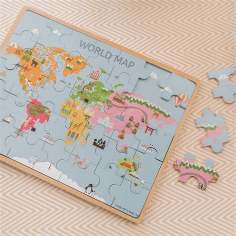 World Map Puzzle by BigJigs