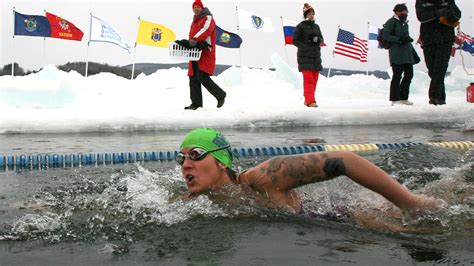 'Cold Actually Feels Good' At The U.S. Winter Swimming Championship : NPR