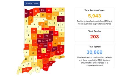 Indiana's COVID-19 Death Toll Rises To 203