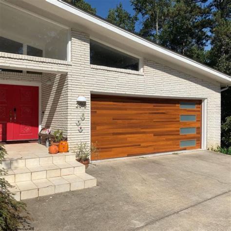 Steel Garage Doors - Insulated Garage Doors - Faux Wood