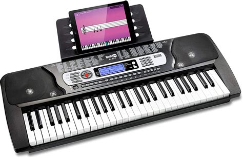 RockJam 54-Key Portable Digital Keyboard & LCD Screen