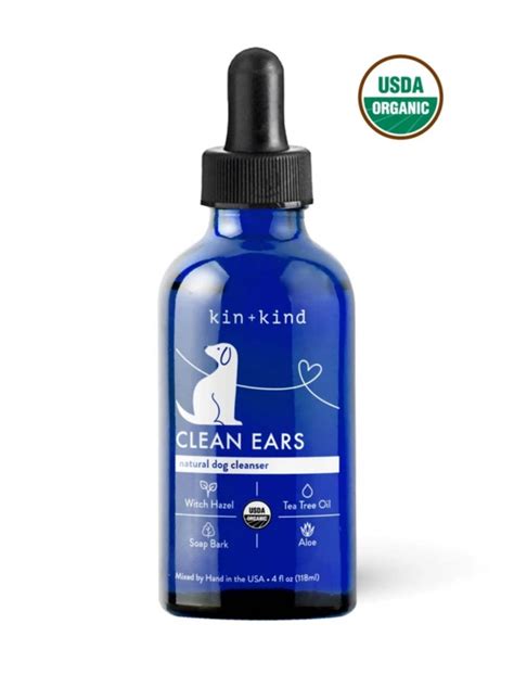 Kin+kind Clean Ears (dog Ear Cleanser) - 4oz (118ml) - Singapore's Pet Store | Perromart SG ...