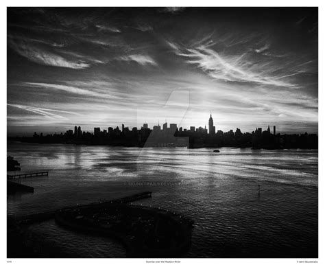 Sunrise over New York City by Skunktrails on DeviantArt