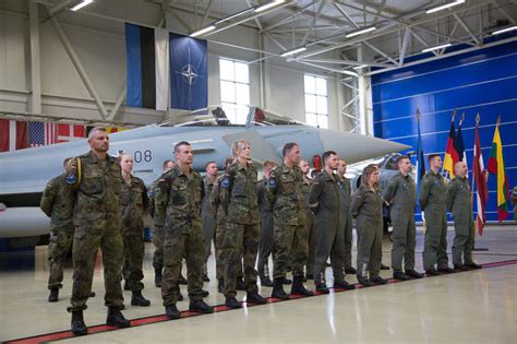 German Air Force begins Nato Baltic air policing mission in Estonia