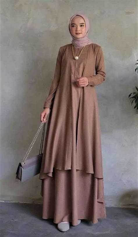 25+ Inspirasi Model Baju Gamis Modern Terbaru 2023, Aesthetic!