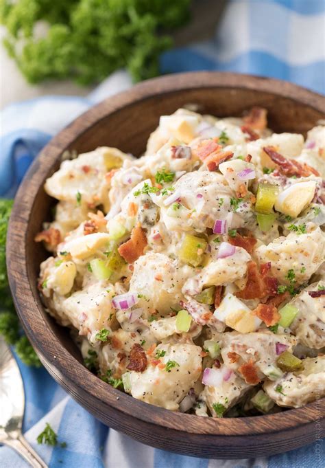 Ultimate Potato Salad Recipe (great for bbq's) - The Chunky Chef