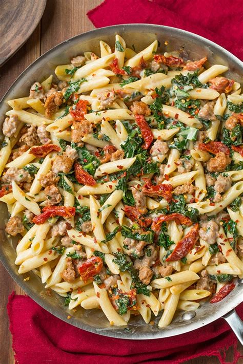 Turkey Sausage Pasta Recipe - Diary