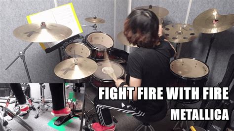 Metallica - Fight Fire With Fire (Drum Cover) - YouTube