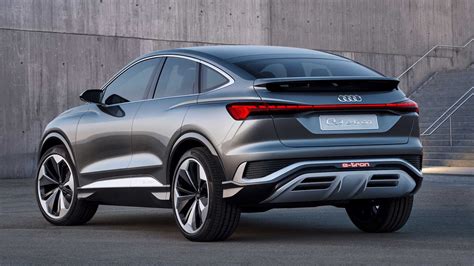 你會因為帥就原諒電動車嗎? Audi Q4 E-Tron Sportback概念車亮相 - ca汽車頻道