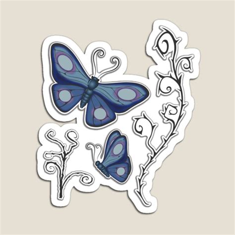 Corpse Bride Butterfly Tattoo