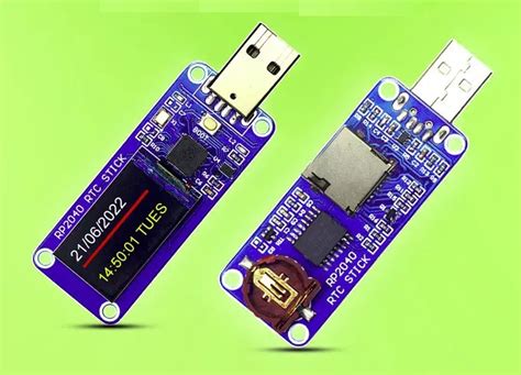EncroPi: USB stick based on the RP2040 with a display arrives as a secure SD card reader ...