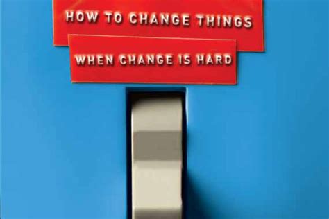 Switch – How to change things when change is hard. A Book Review ...