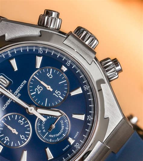 Vacheron Constantin Overseas Chronograph Blue Watch Hands-On | aBlogtoWatch