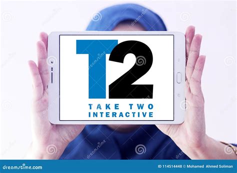 Take-Two Interactive Software Logo Editorial Stock Photo - Image of ...