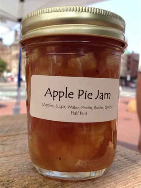 apple pie jam with liquid pectin