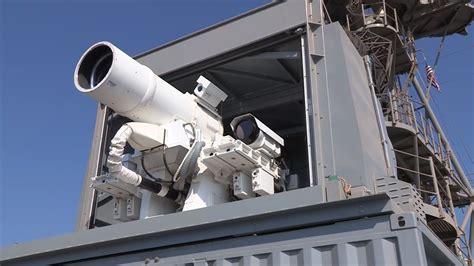 See the Navy’s New Futuristic Laser Weapon in Action