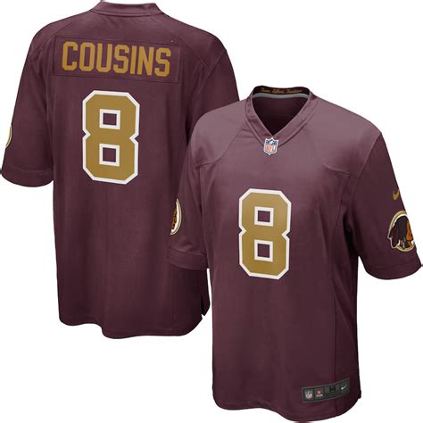 Youth Washington Redskins Kirk Cousins Nike Burgundy Game Jersey