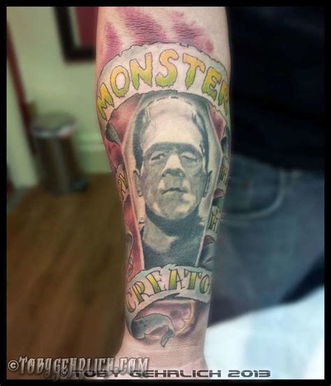 tobygehrlich:frankenstein-portrait-monster-color