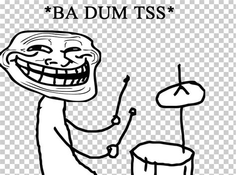 Rage Comic Rimshot Meme Humour PNG, Clipart, Cartoon, Drawing, Drums, Dum, Face Free PNG Download