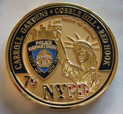 NEW NYPD 76th Brooklyn Precinct Police Challenge Coin!! | #137324887