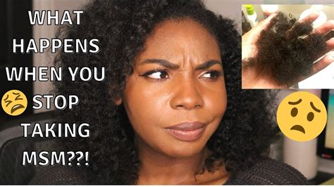 WATCH THIS BEFORE YOU STOP USING MSM FOR HAIR GROWTH!! - Sharing my experience - YouTube