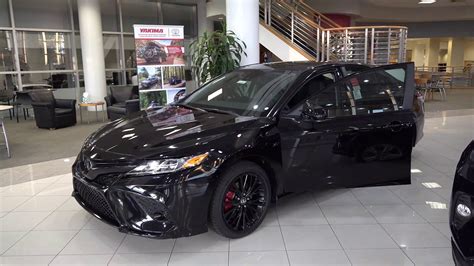 2021 Toyota Camry Se Nightshade Black