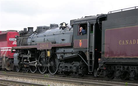 Canadian Pacific 2816, named Empress, is a 4-6-4 H1b Hudso… | Flickr