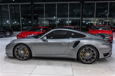 Used 2015 Porsche 911 Turbo S COUPE GT SILVER METALLIC! SUNROOF! PREMIUM PKG PLUS! For Sale ...