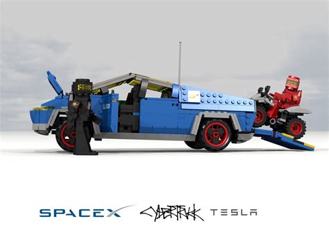 Tesla Cybertruck Looks So Easy To Build With LEGO Bricks | Carscoops