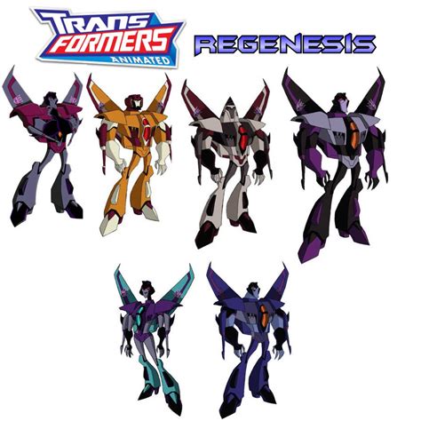 Transformers ReGenesis Starscream Clones by Makerboy10 on DeviantArt