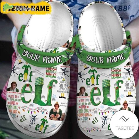 Christmas Elf Character Themed Custom Crocs Funny - 365crocs