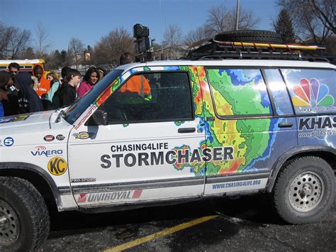 Storm Chasers | A very special vehicle outfitted for storm t… | Flickr