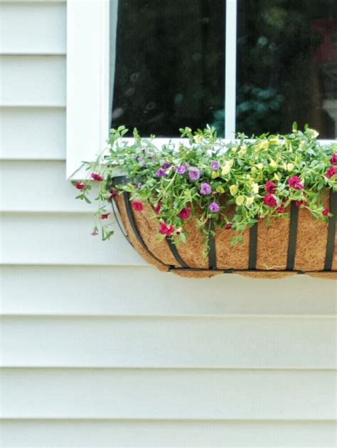 10 Gorgeous Window Box Planters: How to Style & Build Flower Box Planters - Home Stories A to Z