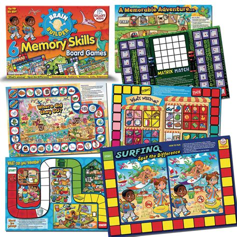 EDMT13119 - SMART KIDS Memory Skills Board Game Set | Findel International