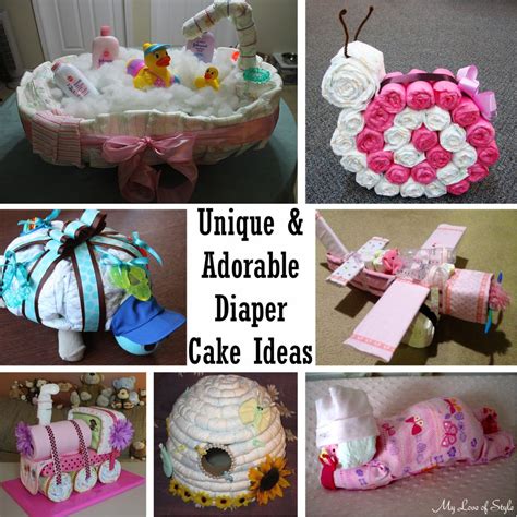 Adorable Diaper Cake Ideas - The Keeper of the Cheerios