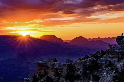 Sunrise - Grand Canyon - Arizona Photograph by Jon Berghoff