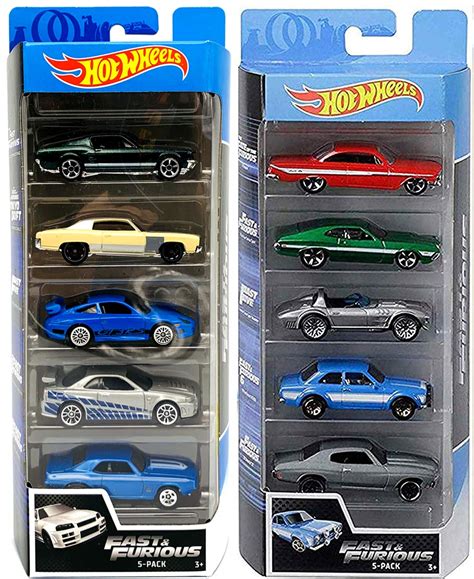 Buy Hot Wheels Drift 5 Fast & Furious Speed Race Set Bundled with Racing 10-car Pack Ford ...