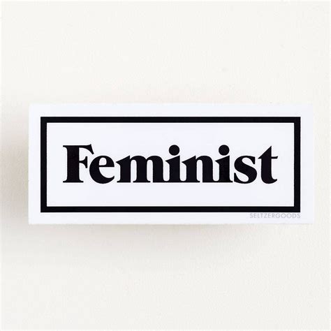 Feminist Sticker | Paper Source | Feminist sticker, Feminism stickers ...